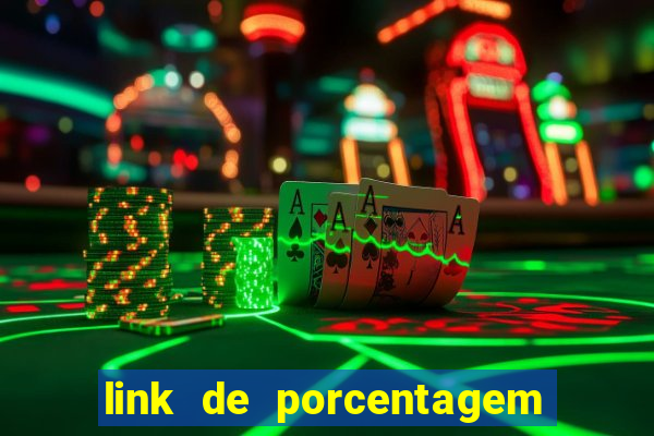 link de porcentagem dos slots pg